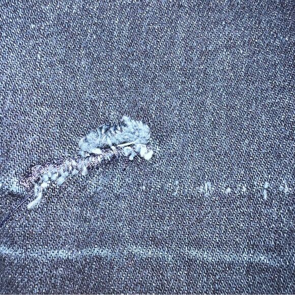 Liverpool Jean Company The Crop Dark Wash High Rise Boyfriend Cut Jeans Sz 16/33 - Picture 13 of 13